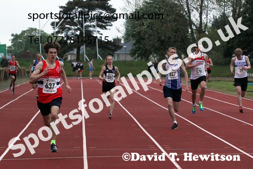 400 metres, 2021 North East Grand Prix No. 3, Monkton, Wednesday, june 2nd. Photo: David T. Hewitson/Sports for All Pics